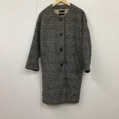 AMERICAN HOLIC アメリカンホリック ジャケット、上着 ジャケット、ブレザー ha94l0z1290 チェック柄ノーカラーコート アウターのサムネイル