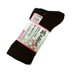 【新品・7営業日以内発送】おたふく手袋 4970687408160 絹のちから女性用先丸3P BK S-297 ブラック 婦人 OTAFUKU 先丸婦人靴下【キャンセル不可】【沖縄離島販売不可】のサムネイル
