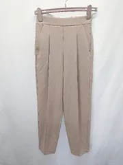 ◇ ◎ ●未使用● Θ Alma Design アルマデザイン タグ付き テーパード パンツ サイズM ブラウン系 レディース E  【1410230021178】