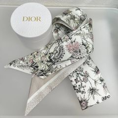 新品未使用】Dior ディオール ミッツァ スカーフ／ツイリー Floral