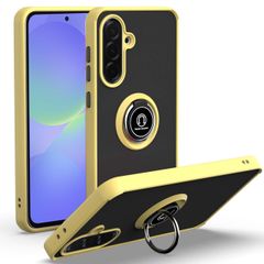 Galaxy A36 5G ケース SC-54F 落下防止 リング 耐衝撃 ハイブリット ケース 【Color】イエロー