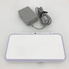 05w12759T 【new2DSLL】new ニンテンドー 2DSLL 本体のみ ホワイト×ラベンダー SDカード：4GB + 充電器 ＊動作確認/初期化済み＊  ◎中古品◎
