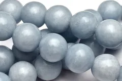 ペルー産 エンジェライト　9.5mm　フロスト ブレスレット 1個売り パワーストーン 天然石 _BG6020-95