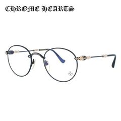 クロムハーツ メガネフレーム 伊達メガネ CHROME HEARTS BUBBA-A MBK-18KGP-P 49サイズ フローラル ボストン型 ユニセックス メンズ レディース