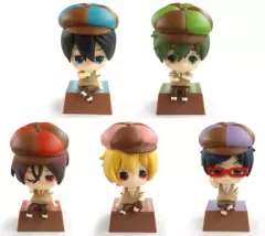 【中古】トレーディングフィギュア 全5種セット 「タイトーくじ本舗 Free! ～Bitter chocolate～」 デフォルメフィギュア賞