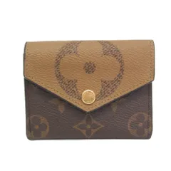 ルイ・ヴィトン(Louis Vuitton) モノグラム・リバース ポルトフォイユ ゾエ モノグラム ジャイアント M80725 レディース モノグラム 財布（三つ折り） モノグラム・リバース