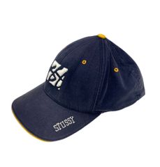 ステューシー STUSSY 90's Stussy hats OLD STUSSY 紺タグ  帽子 メンズ帽子 キャップ ネイビー 101hat-113