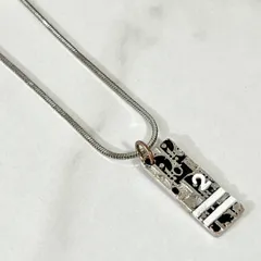 Dior ディオール ネックレス チャーム ペンダント チェーン チャーム シルバー