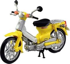 YELLOW 1/32 スーパーカブコレクション Super Cub  スカイネット ミニチュア  ホンダ バイク模型 完成品