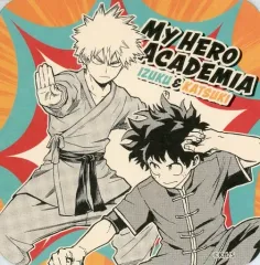 【中古】マグカップ・湯のみ 緑谷出久＆爆豪勝己(チャイナ) 「僕のヒーローアカデミア アートコースター(R) -RIVALS-」