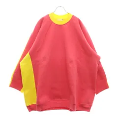 CELINE (セリーヌ) 18AW フィービー期 バイカラー オーバーサイズ クルーネック スウェット ピンク 463C 20EN2のサムネイル