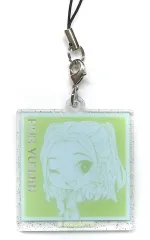 【中古】キーホルダー ホ・ユンジン/スクエア型 アクリルチャーム 「セガ ラッキーくじ LE SSERAFIM」 D賞