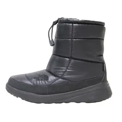 THE NORTH FACE ノースフェイス ブーツ TNFブラック サイズ:US7(24.0cm) / ヌプシ ブーティ ウォータープルーフ  NFW52272 / ウィンター ショート ブーツ フラッシュ / シューズ 靴【レディース】【中古】
