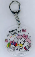 【中古】キーホルダー マイメロディ×小田ちゃん アクリルキーホルダー(サークル) 「サンリオキャラクターズ×7ORDER」