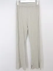 ◇ BEAUTY&YOUTH ビューティ&ユース UNITED ARROWS ウエストゴム フレア パンツ サイズS グレー系 レディース P  【中古】 【1209270007927】