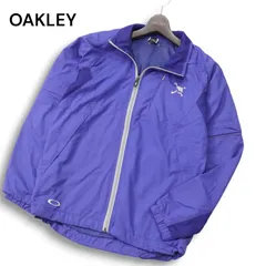 OAKLEY オークリー スカルコレクション 通年 スカル刺繍★メッシュ切替 ウインドブレーカー ジャケット Sz.M　メンズ ゴルフ