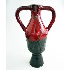 万古焼　アンティーク花瓶　フラワーベース　一輪挿し　新品未使用