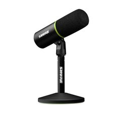 未使用】SHURE MV7 ダイナミックマイク 三脚スタンド付き - メルカリ