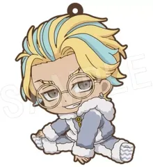 【中古】ストラップ 灰谷竜胆 「東京リベンジャーズ ぺたん娘ラバーストラップ もこもこルームウェアver.」