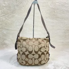 COACH コーチ ショルダーバッグ クロスボディF15067キャンバス×レザー COACH コーチ 斜め掛け ショルダーバッグ F15067 ブラウン