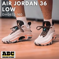 [ ナイキ ] エア ジョーダン 36 ロー AIR JORDAN 36 LOW ライトオールウッドブラウン/ブラック/ファントム/クリムゾンブリス DH0832-160 バスケットボール シューズ バッシュ スニーカー