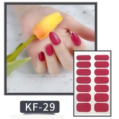 KF029 ネイルシール 貼るだけ ジェルネイル 3D時短簡単お手軽 セルフネイル マニキュア 張るだけ ウエディング 手用 夏デコシール 柄花フラワー蝶バラ星ボタニカル かわいい シンプル ブライダル シルバー ゴールド ホワイト グラデーション 単色★4