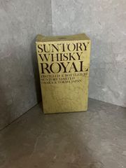 【お酒-012】ウイスキー　SUNTORY ROYAL 60 特級　未開封　箱付き
