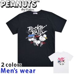 スヌーピー 半袖 Tシャツ メンズ 犬 ロック バンド かすれ グッズ S1152-229C