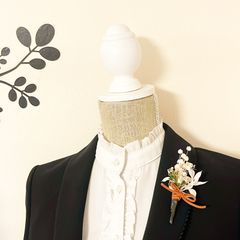 コサージュ　シンプルコサージュ　小さなコサージュ