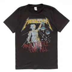 【METALLICA】メタリカ And Justice for all ロックTシャツ バンドTシャツ バックプリント BUNNY RABBIT バニーラビット brt-0360
