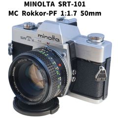 ★minolta srt101★MINOLTA f1.7★完動品＊美品＊初期保証 ☆minolta srt101☆MINOLTA f1.7☆完動品＊美品＊初期保証