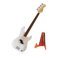 【中古】トレーディングフィギュア PRECISION BASS POLAR WHITE 「Fender Miniature Collection」