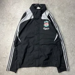 00s 2000年代 アディダス adidas リバプール ナイロンジャケット ベンチコート トレーニングウェア アップウェア