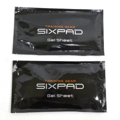 純正 SIXPADジェルシート6枚入り×3セット未開封 Amazon.co.jp: シックスパッド アブズフィット高電導ジェル