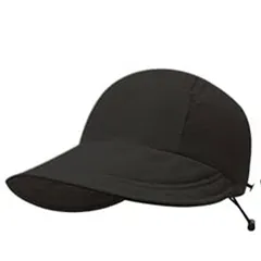 【送料無料】	[Tophana] UVカット帽子 レディース 【圧倒的な小顔効果・吊り下げ式バックルやポケットを備えた設計・UPF50+(認証済み)】【新品訳あり】 日除け帽子 つば広 夏 帽子 カラー：ブラック　サイズ：F