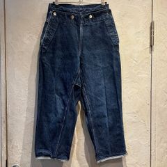 TUKI ツキ Type3 ノンウォッシュデニムクロップドパンツ SIZE 0