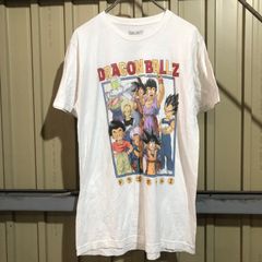 368 DRAGOEBALL Z プリントTシャツ ドラゴンボール M ホワイト プルオーバー 夏 キャラクター アニメ 古着卸 アメリカ仕入