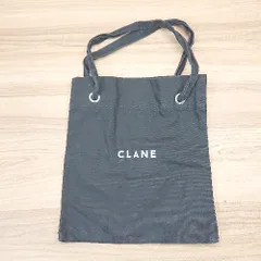 ◇ CLANE カジュアル シンプル ロゴ サブバック 通学 通勤 トートバッグ ブラック レディース E  【1308160065914】のサムネイル