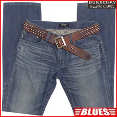 BURBERRY BLACK LABE 廃盤 バーバリーブラックレーベル ジーンズ デニム W30 メンズ バーバリー_ウエスト73cmから77cm一覧←SEULB屋着古← X7804