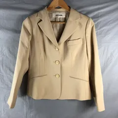 ピエールカルダン pierre cardin ジャケット ブランドボタン 胸ポケット 両サイドポケット 日本製 ベージュ 9サイズ 924745のサムネイル