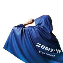 【新品未開封！即日発送】ZAMST 冷感ポンチョ　✖️1 楽天市場】送料無料 ザムスト 冷感ポンチョ フード付き ZAMST