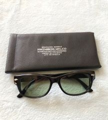 ●新品 HWZNBROSS original BIKER SHADE (GREEN）ハウゼンブロス ウェリントン型 サングラス オリジナル バイカーシェード  HWZN BROSS【ビンテージグリーン】グリーン
