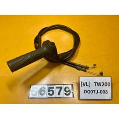 [VL 56579]ヤマハ YAMAHA TW200 DG07J-008 スロットルホルダー　アクセルグリップ　アクセルワイヤー