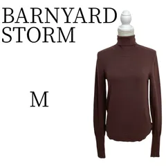 BARNYARDSTORM バンヤードストーム ブラウン 長袖 ニット・セーター M