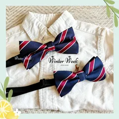 kdc2a 親子 蝶ネクタイ お揃い コーデ キッズ 蝶ネクタイ ネクタイ 入学式 卒園式 フォーマル 結婚式 発表会 演奏会 スーツ 披露宴 パーティー ハロウイン クリスマス 七五三 ベビー ジュニア 子供用 ゴムひも簡単 装着 男の子 柄 無地