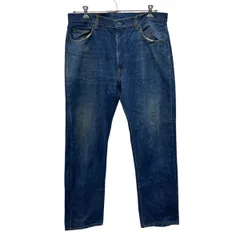 Levi's 505 デニムパンツ W38 ブルー リーバイス USA製 ビッグサイズ ジップアップ ストレート ジーンズ 古着卸 アメリカ仕入 2507-538