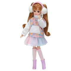 リカちゃんサイズハンドメイドワンピース&ピアスNo.2312・2313双子
