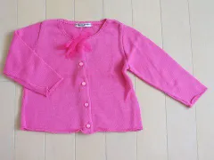 キャサリンハムネット KATHARINE HAMNETTE BABY ベビー服 子供服 女の子 女児 長袖 カーディガン カーデガン カーデ 80cm ★4 キッズ ベビー 【中古】 ユーズド ガールズ アウトレット リサイクル 古着