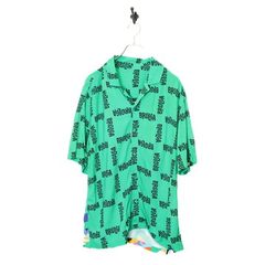 VINTAGE PRINTED SHIRT/L