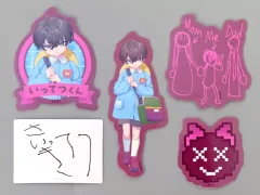【中古】シール・ステッカー 佐伯イッテツ ステッカーセット 「バーチャルYouTuber にじさんじ にじさんじようちえん」